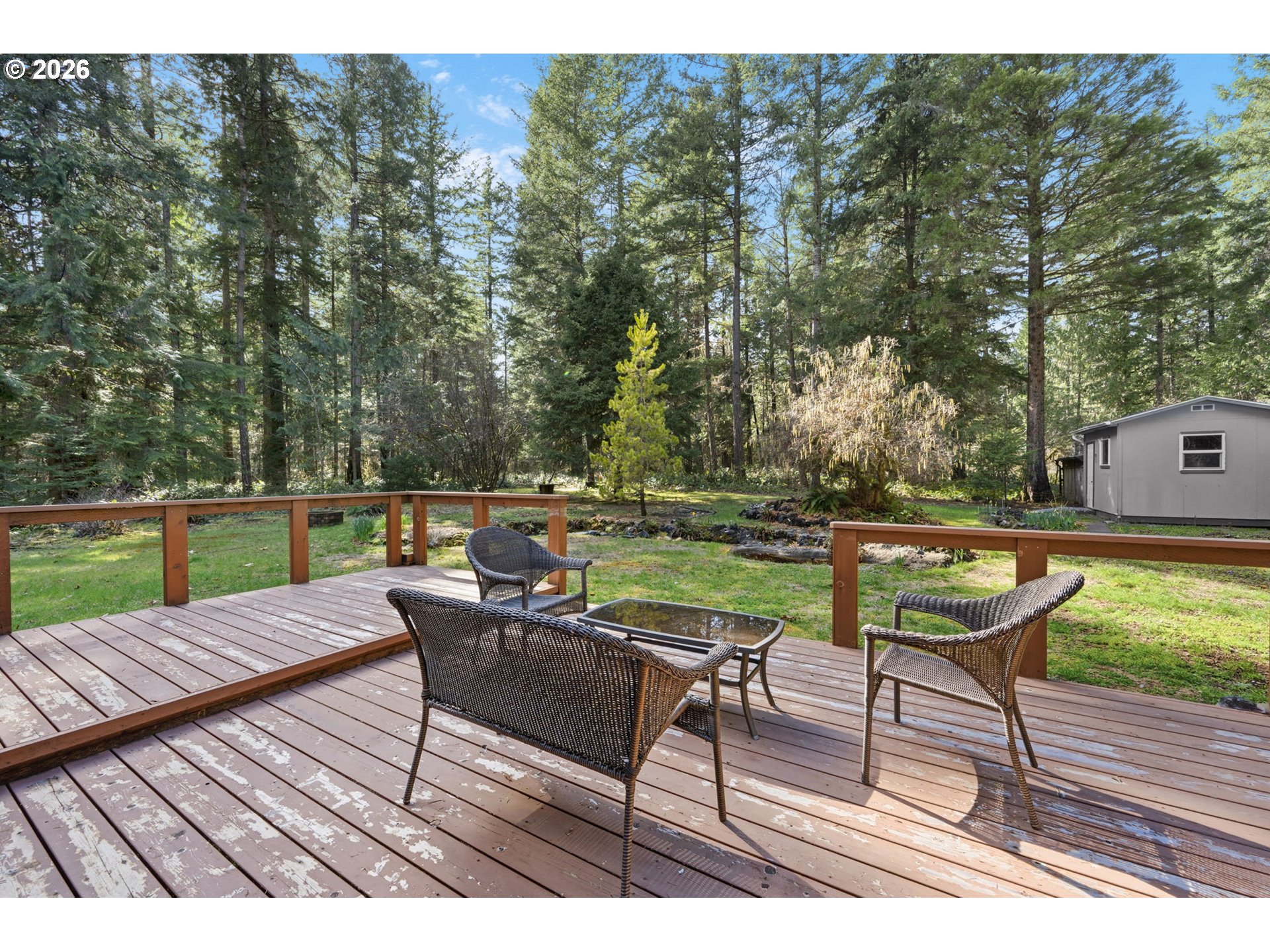 91638 Horse Creek Road Blue River, OR 97413 - Photo 31 of 47 a view of sitting area with furniture