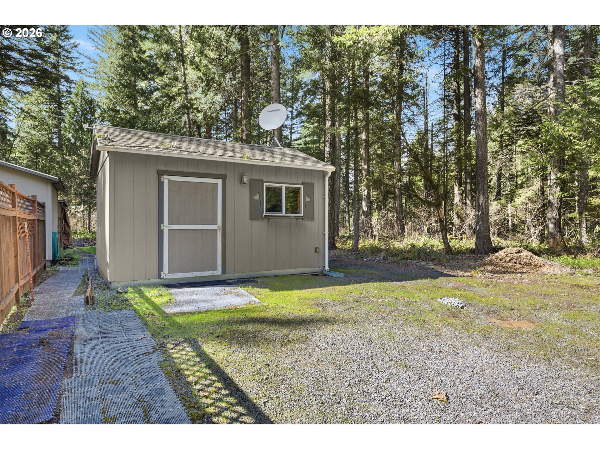 91638 Horse Creek Road Blue River, OR 97413 - Photo 39 of 47 a view of a house with a yard