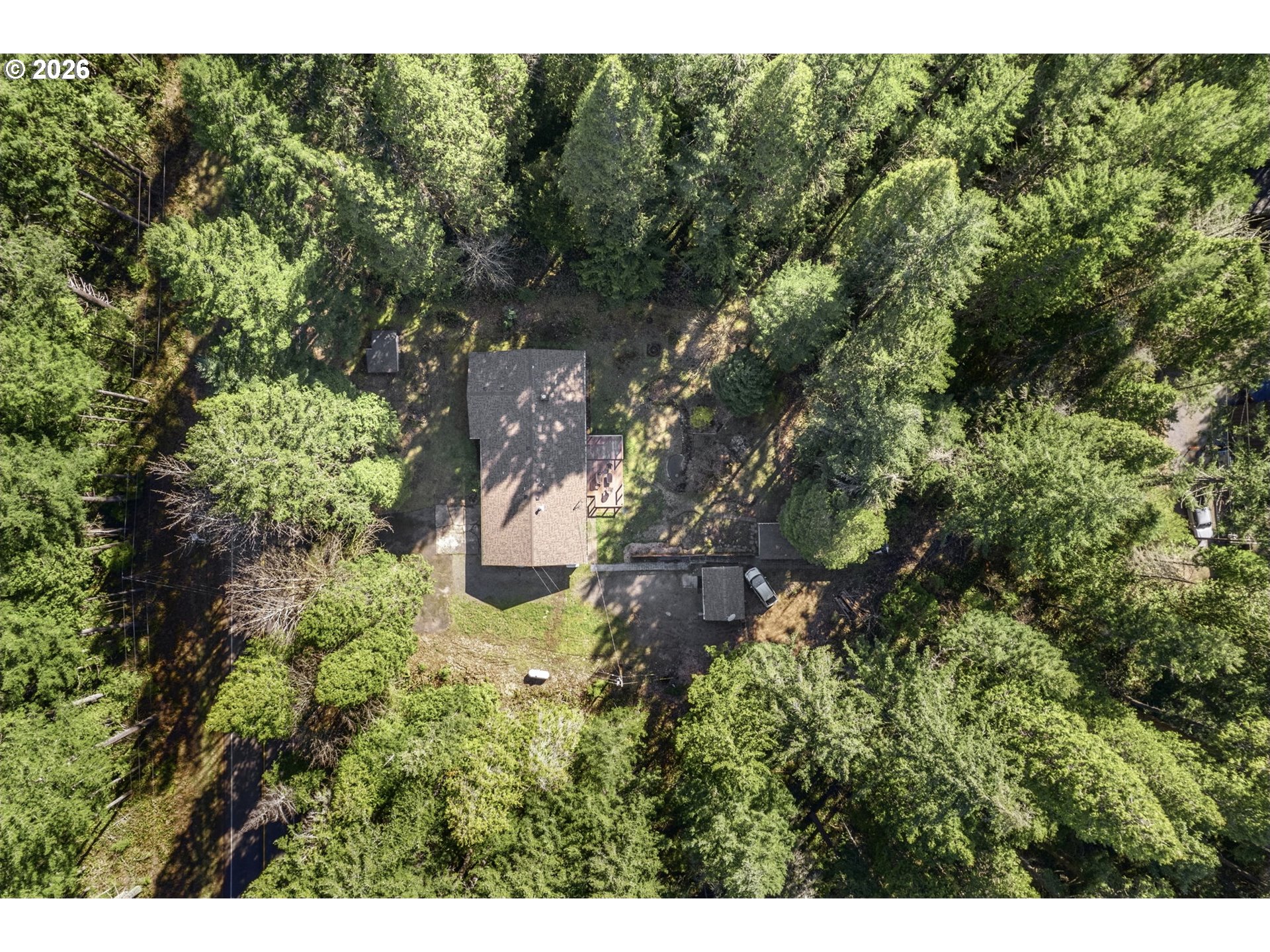 91638 Horse Creek Road Blue River, OR 97413 - Photo 46 of 47 a view of a yard