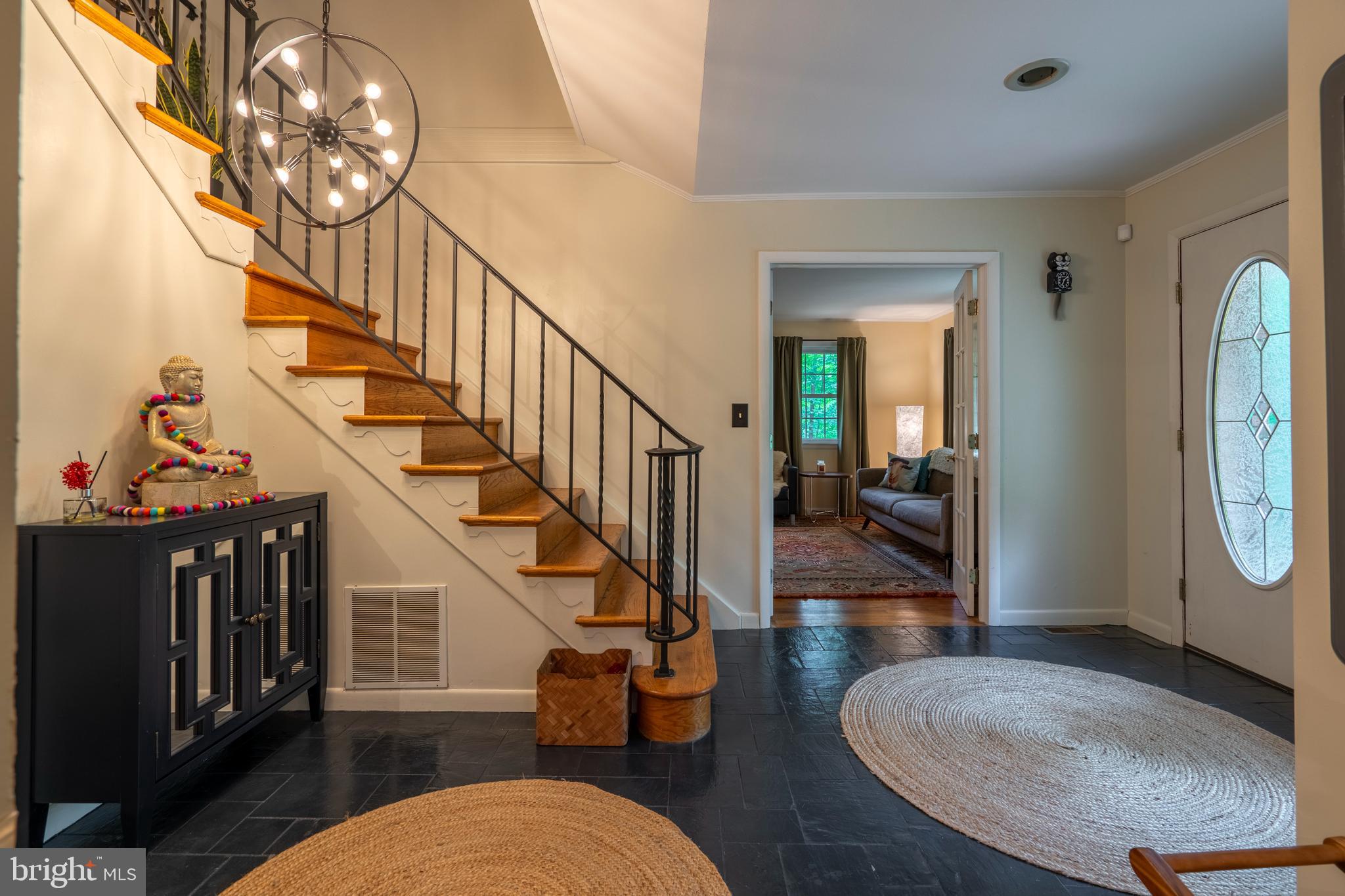 284 Whites Mill Road Green Lane, PA 18054 - Photo 11 of 54 a view of entryway and hall with wooden floor