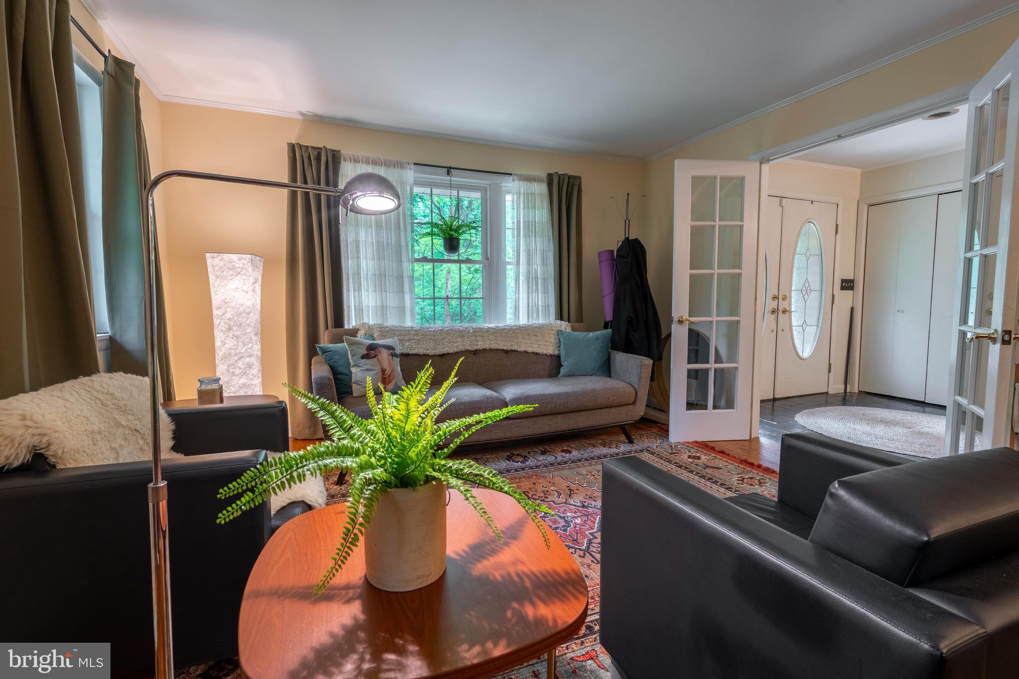 284 Whites Mill Road Green Lane, PA 18054 - Photo 13 of 54 a living room with furniture and a potted plant