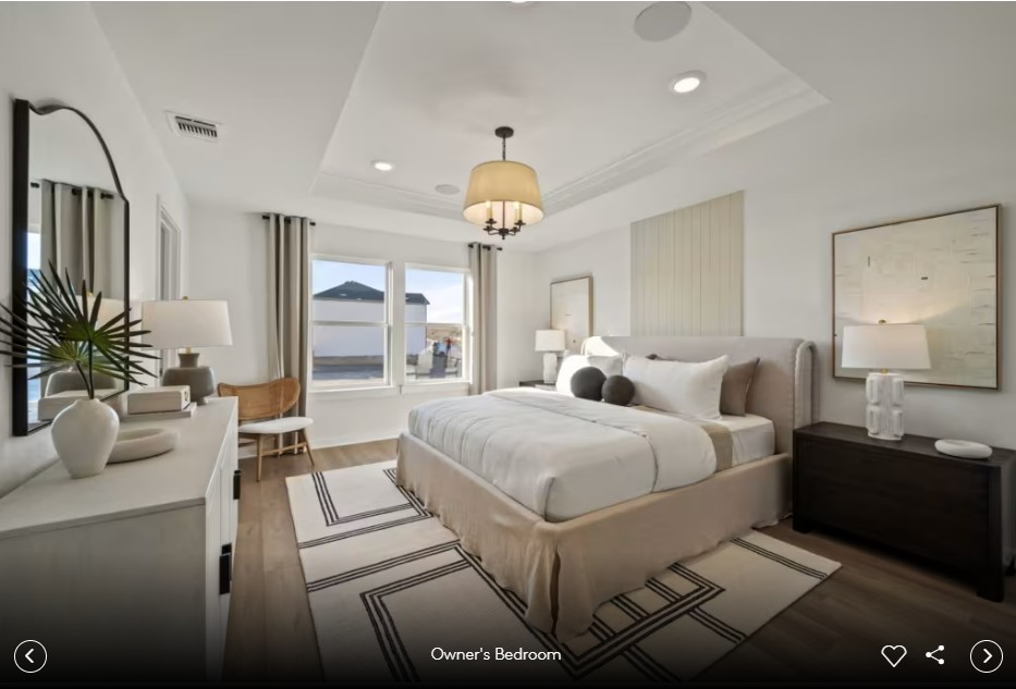 153 Adlai Avenue Georgetown, TX 78633 - Photo 6 of 7 a bedroom with bed and window