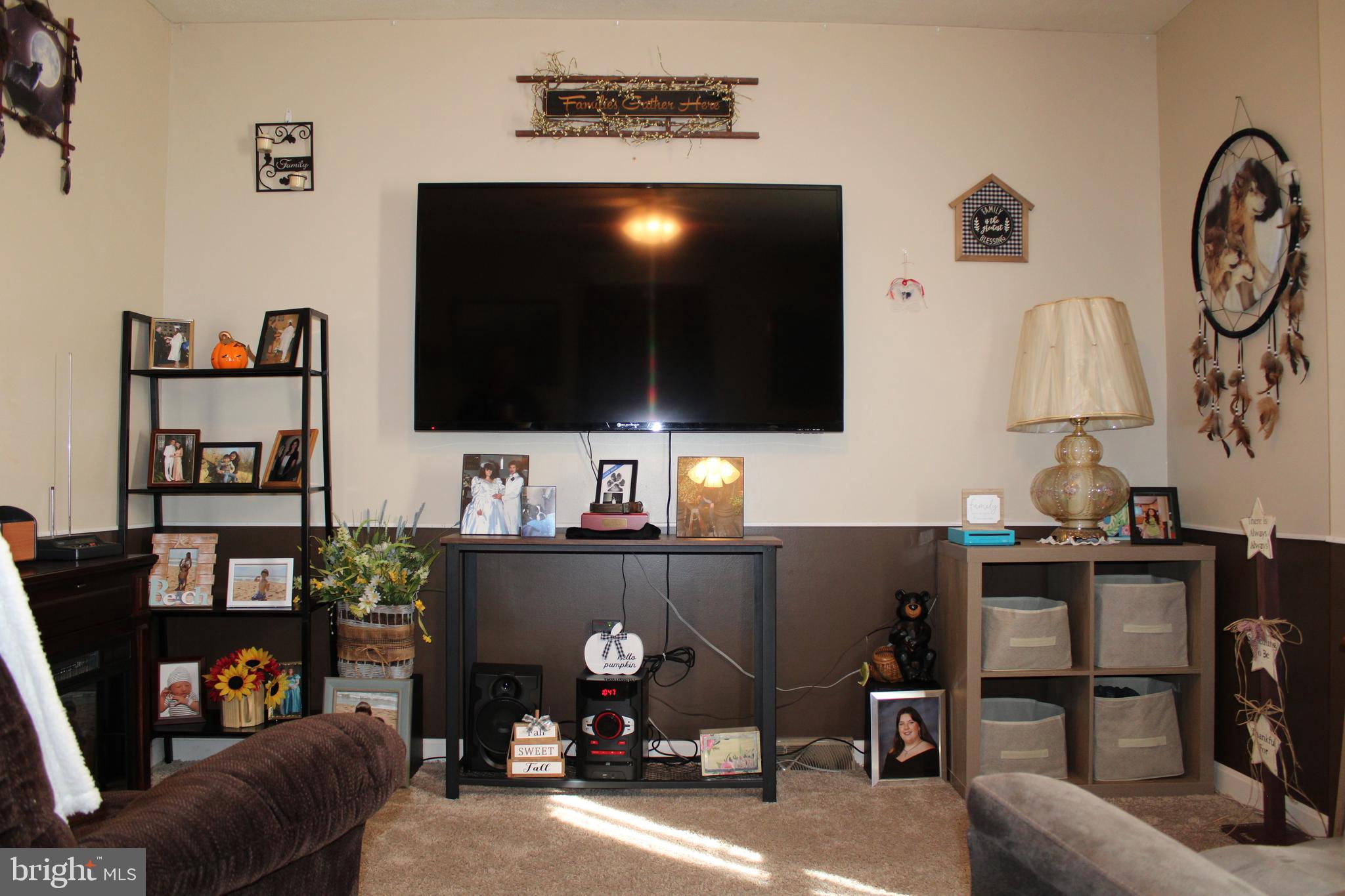 10117 Hummingbird Street Ellerslie, MD 21529 - Photo 34 of 76 a living room with furniture and a flat screen tv