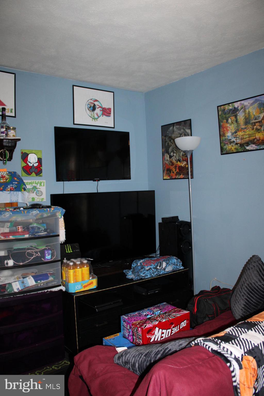 10117 Hummingbird Street Ellerslie, MD 21529 - Photo 68 of 76 a living room with furniture and a flat screen tv