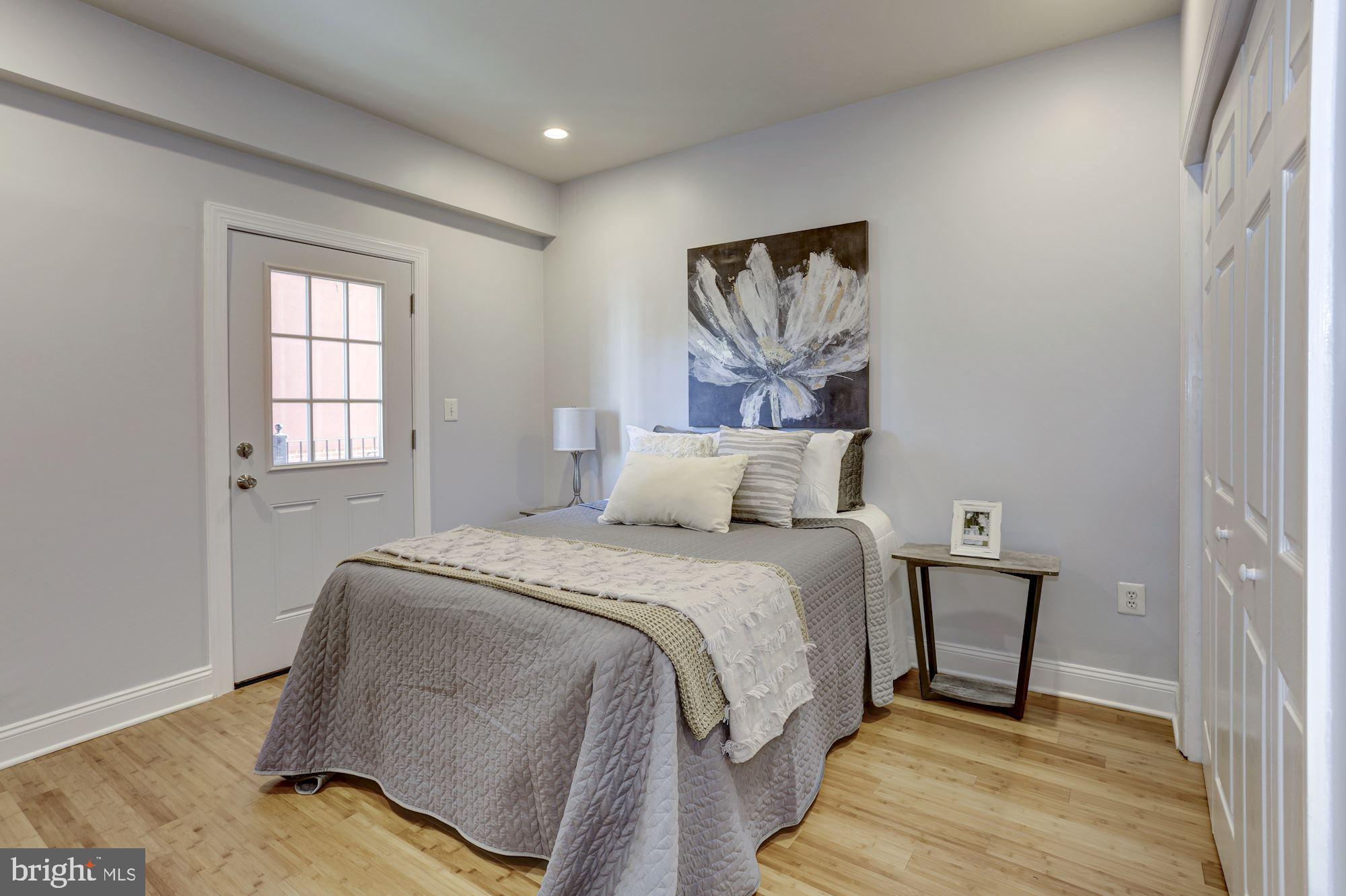 2713 Ontario Road Northwest, Unit 3 Washington, DC 20009 - Photo 12 of 21 Master bedroom with outdoor balcony access