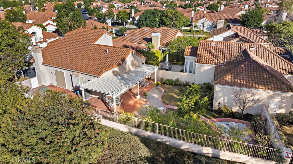 21191 Cancun Mission Viejo, CA 92692 - Photo 27 of 28 an aerial view of a house with a yard