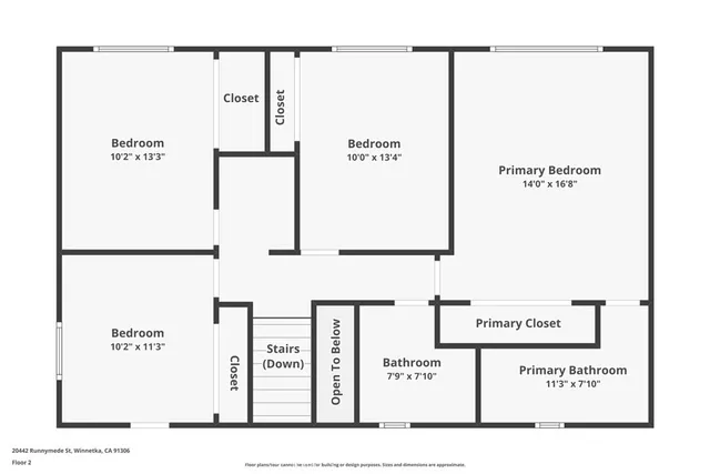 $930,000 | 20442 Runnymede Street, Winnetka, CA 91306