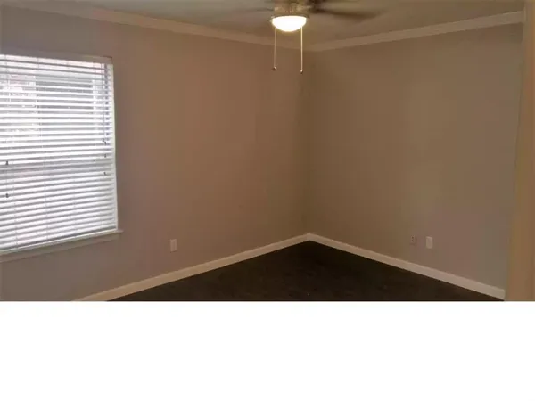 a black and white photo of a room