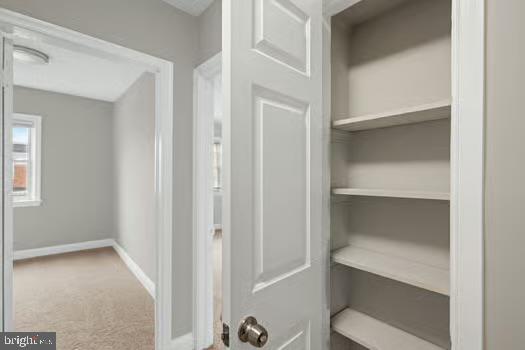 4204 Seidel Avenue Baltimore, MD 21206 - Photo 15 of 23 a view of walk in closet with empty racks