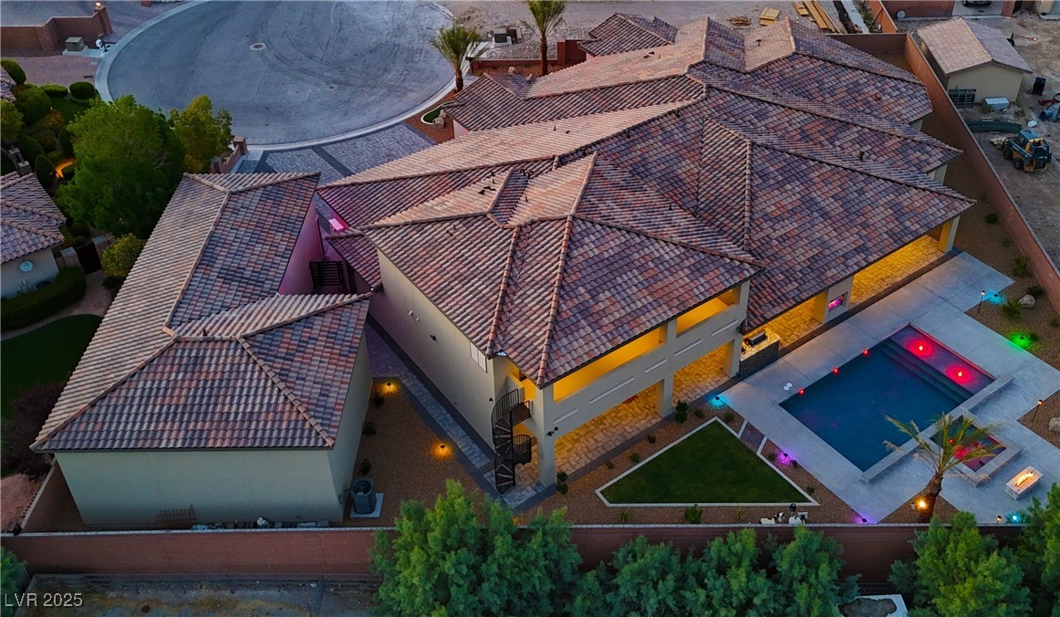 9865 Bright Angel Way Las Vegas, NV 89149 - Photo 8 of 98 Aerial view of property and surrounding area