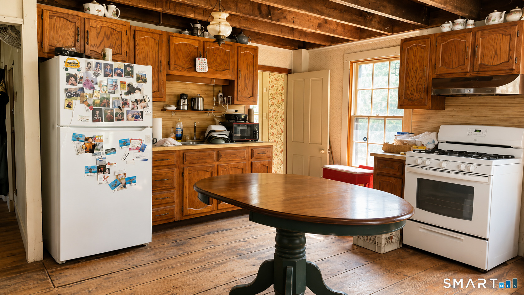 136 Norwich-Lebanon Road Franklin, CT 06254 - Photo 15 of 35 Functional kitchen with ample workspace and storage.