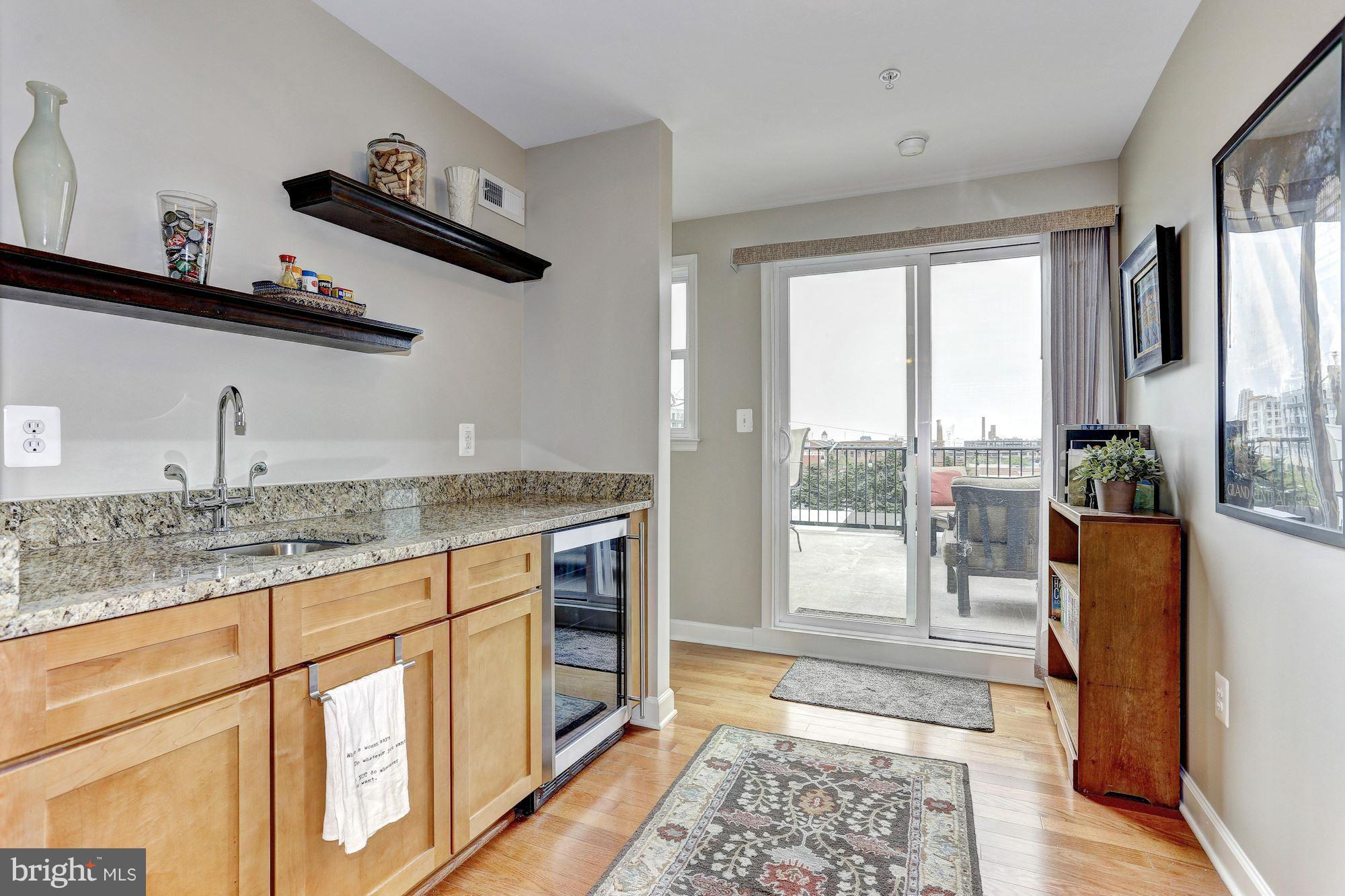 1511 Stack Street Baltimore, MD 21230 - Photo 17 of 29 Second Master Bedroom | Wet Bar