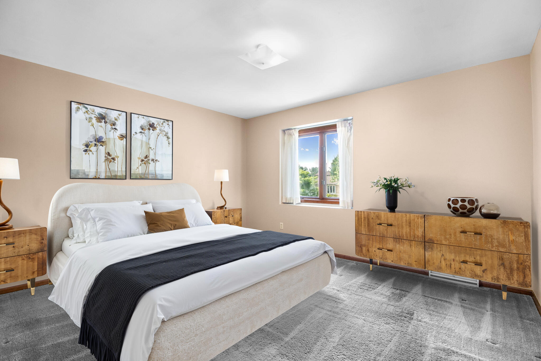 1121 Cheyenne Drive Crown Point, IN 46307 - Photo 14 of 18 a bedroom with a bed and a window