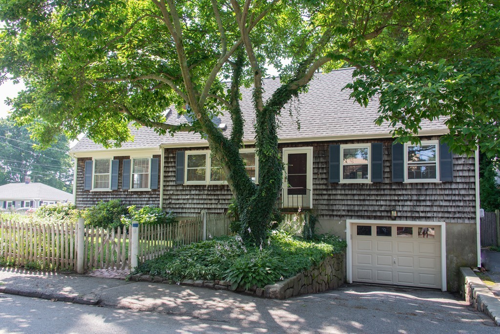 2 Knollwood Road Marblehead, MA 01945 - Photo 30 of 30 a front view of a house with a garden
