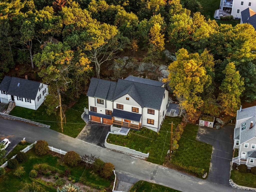 59 Dexter Road Melrose, MA 02176 - Photo 41 of 41 front view of a house with a yard