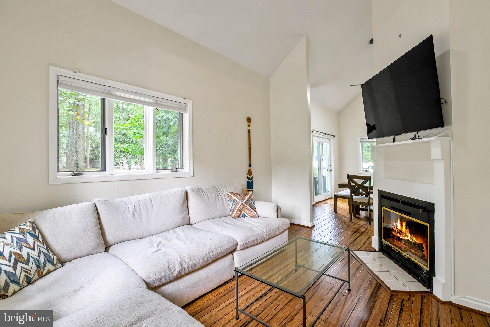 920 Old Annapolis Neck Road Annapolis, MD 21403 - Photo 13 of 58 a living room with furniture and a flat screen tv