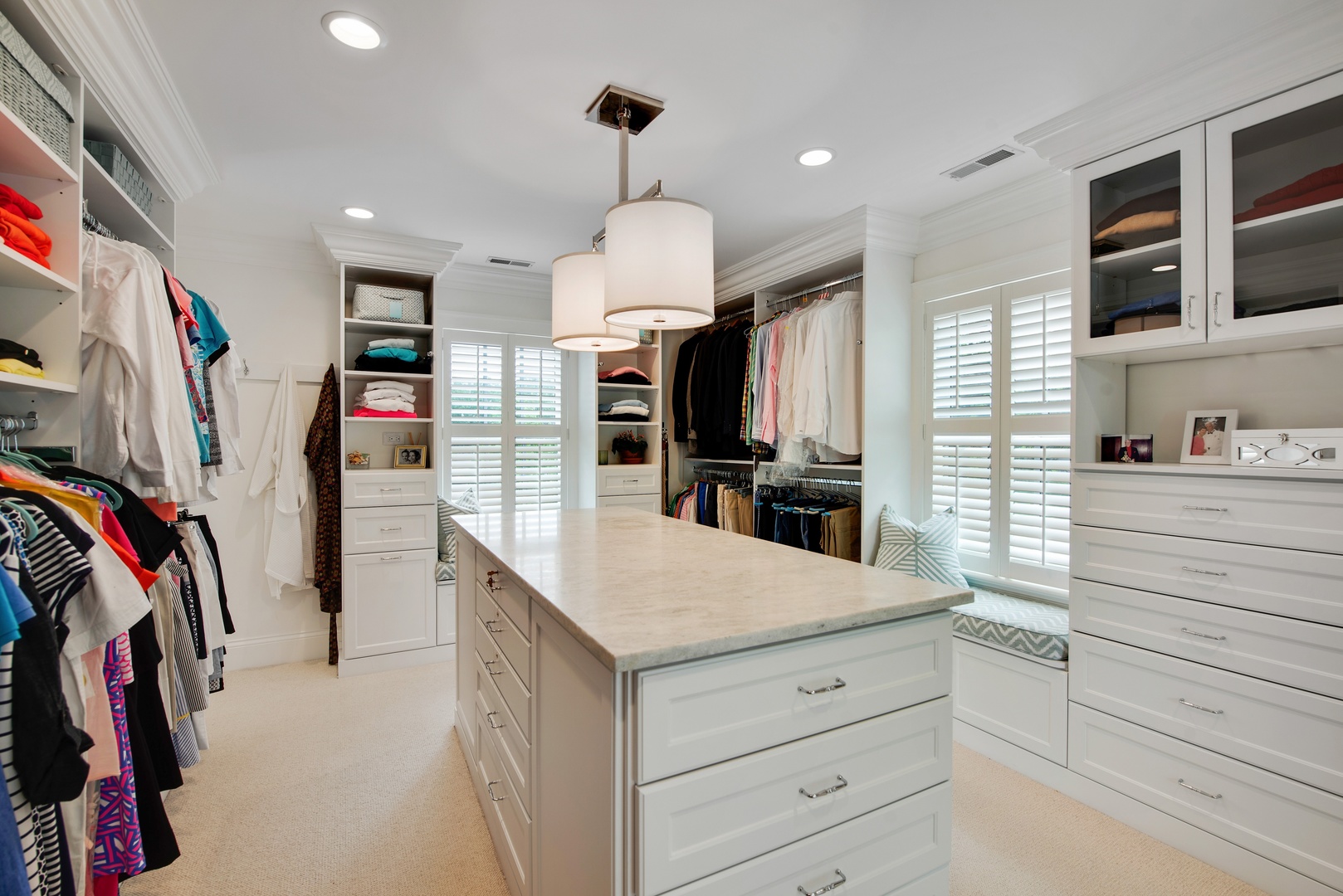 36 Hibbard Road Winnetka, IL 60093 - Photo 18 of 31 a view of walk in closet with clothes and shoes