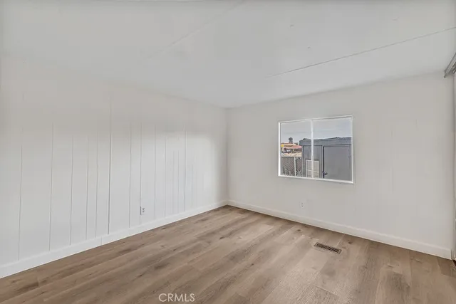 wooden floor in an empty room