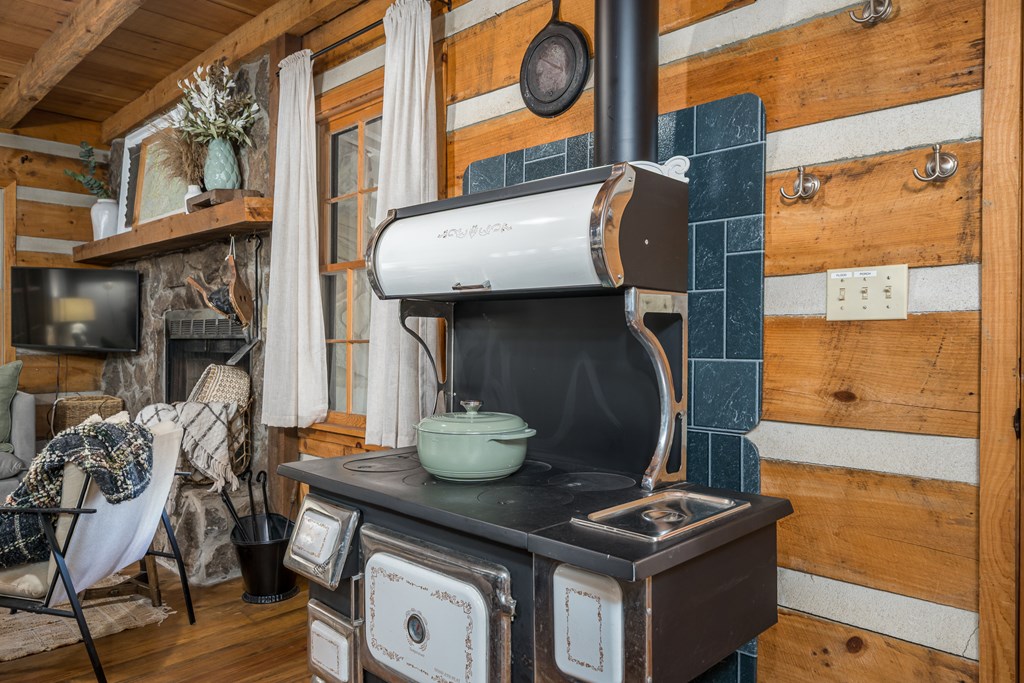 250 Chinkapin Drive Blue Ridge, GA 30513 - Photo 22 of 50 a front view of a house with chairs and a table