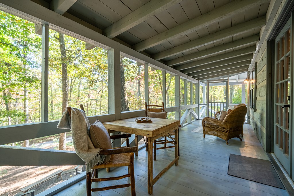 250 Chinkapin Drive Blue Ridge, GA 30513 - Photo 36 of 50 a dining room with furniture and wooden floor