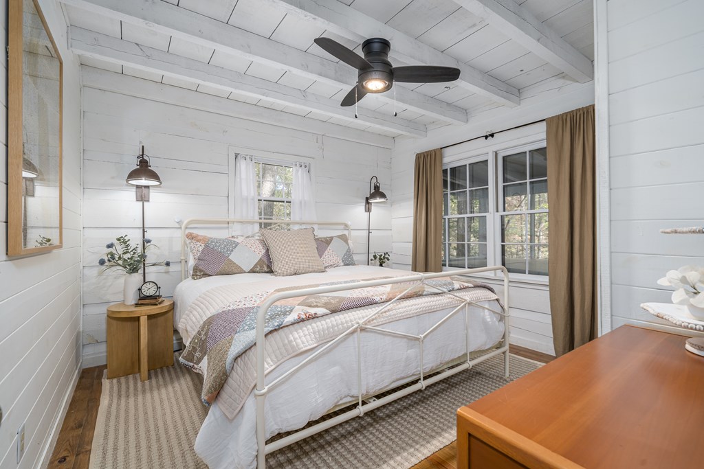 250 Chinkapin Drive Blue Ridge, GA 30513 - Photo 4 of 50 a bedroom with double bed and a window