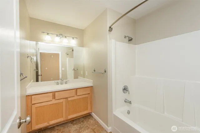 en empty room with a window