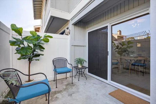 a view of front door