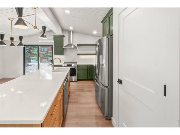 a front view of a house with a garage