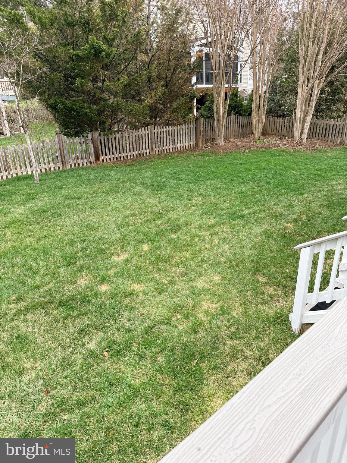 608 Diskin Place Southwest Leesburg, VA 20175 - Photo 4 of 4 Fenced Backyard