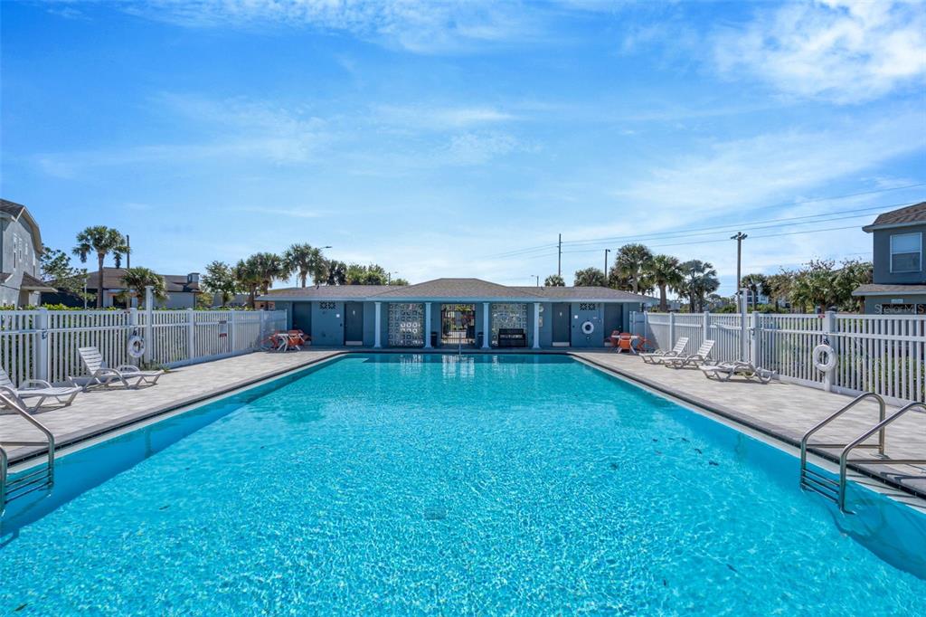 6765 Lake Rochester Lane Gibsonton, FL 33534 - Photo 27 of 33 a view of a backyard with swimming pool