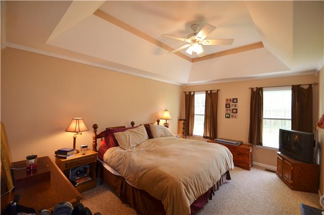 805 Sunset Point Mount Juliet, TN 37122 - Photo 8 of 15 Master Suite With Deep Trey Ceiling And Large Walk In Closet
