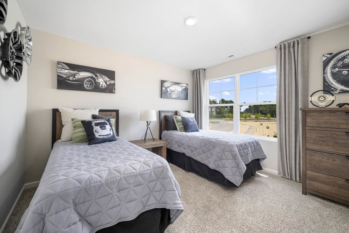 2461 Tahoe Lane Pingree Grove, IL 60140 - Photo 26 of 34 a bedroom with two beds and a window