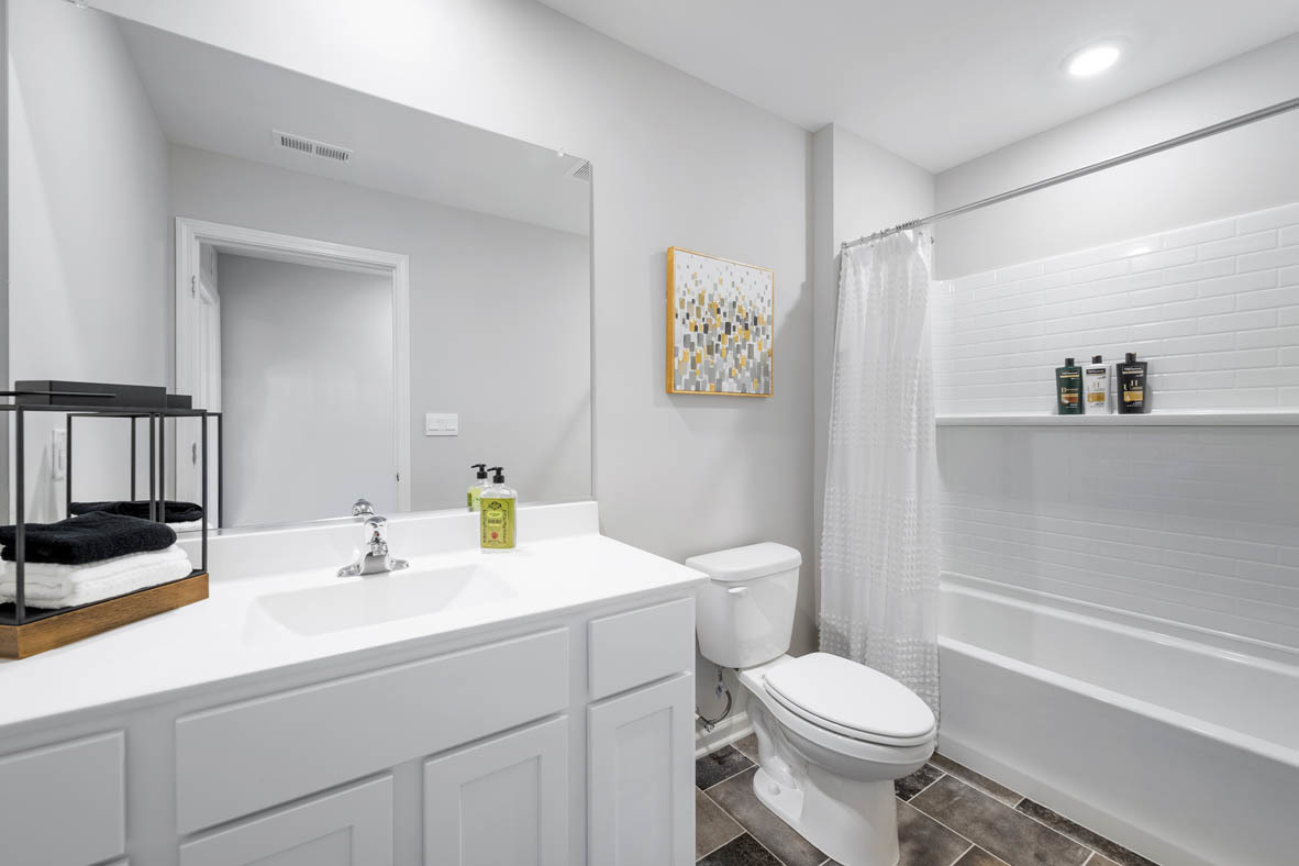 2461 Tahoe Lane Pingree Grove, IL 60140 - Photo 34 of 34 a bathroom with a sink mirror vanity and toilet