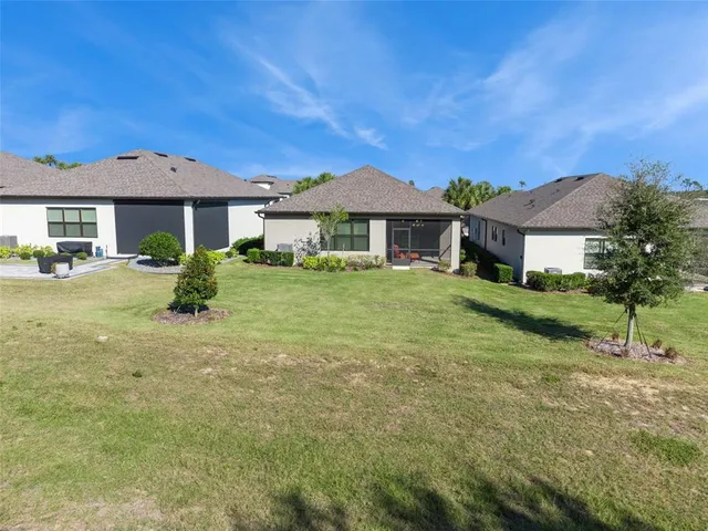 an aerial view of a houses
