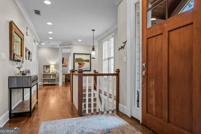 a view of a livingroom with furniture and a couch