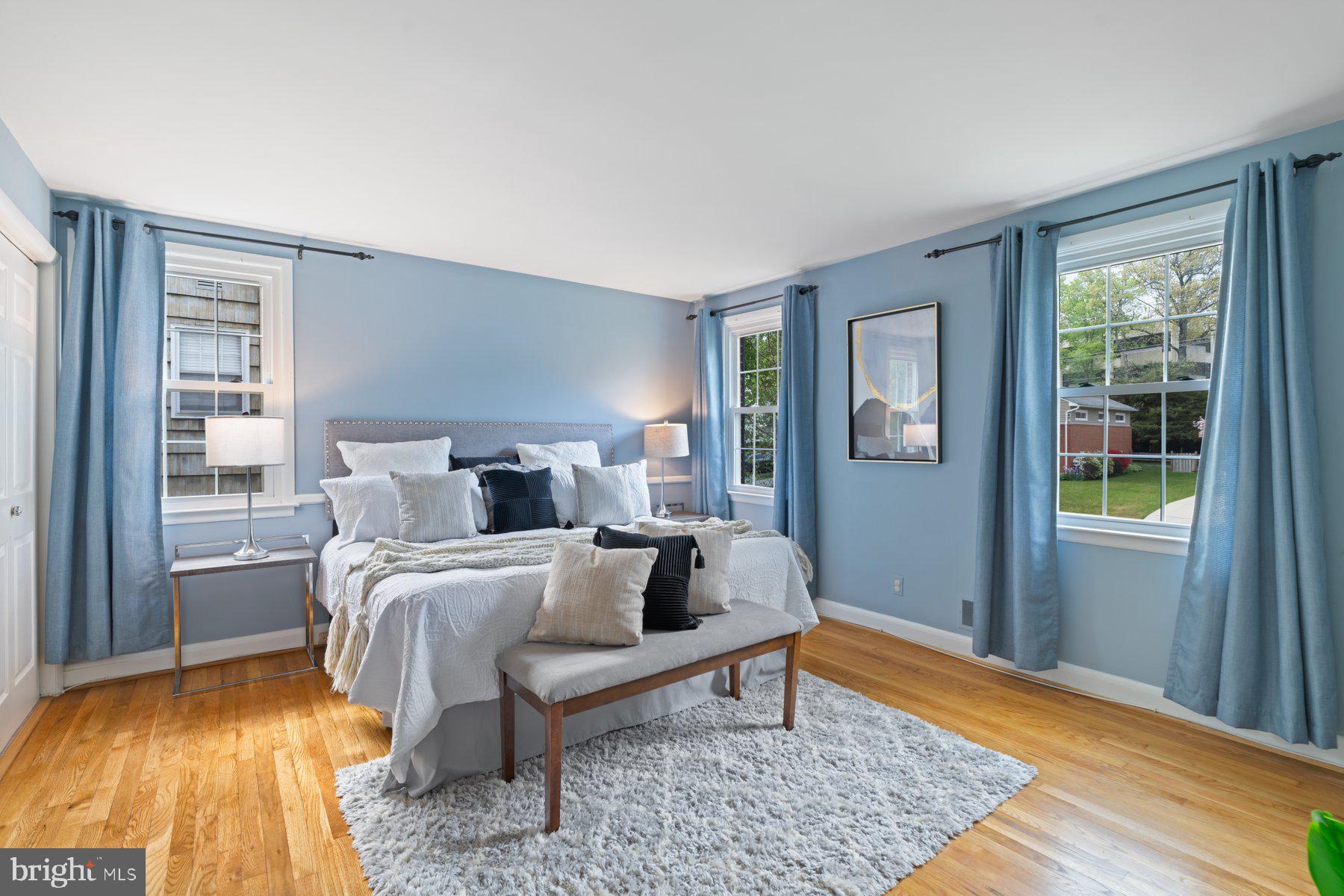 540 Brook Road Towson, MD 21286 - Photo 18 of 37 a bed room with a bed and a window