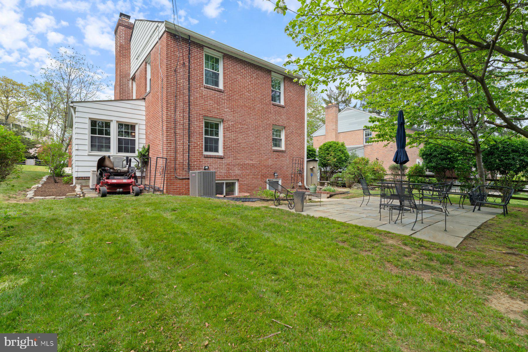 540 Brook Road Towson, MD 21286 - Photo 36 of 37 a house view with a sitting space and garden