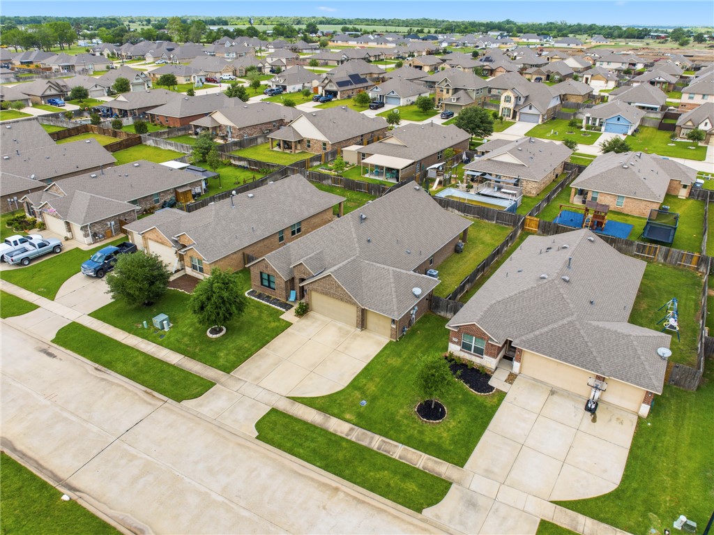 2018 Eagle View Drive Navasota, TX 77868 - Photo 26 of 28 an aerial view of a house with a garden