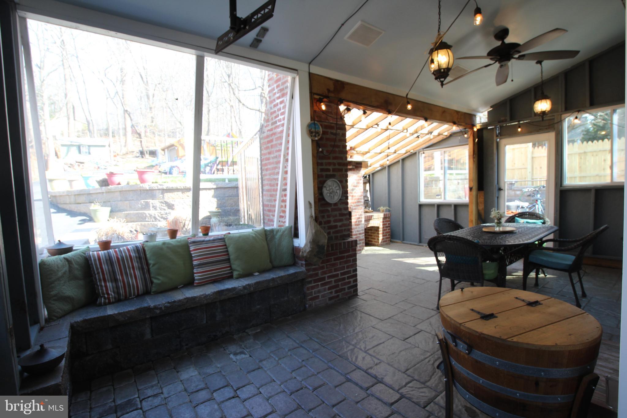 512 North Mill Road Kennett Square, PA 19348 - Photo 33 of 38 Patio enclosed with TV bracket