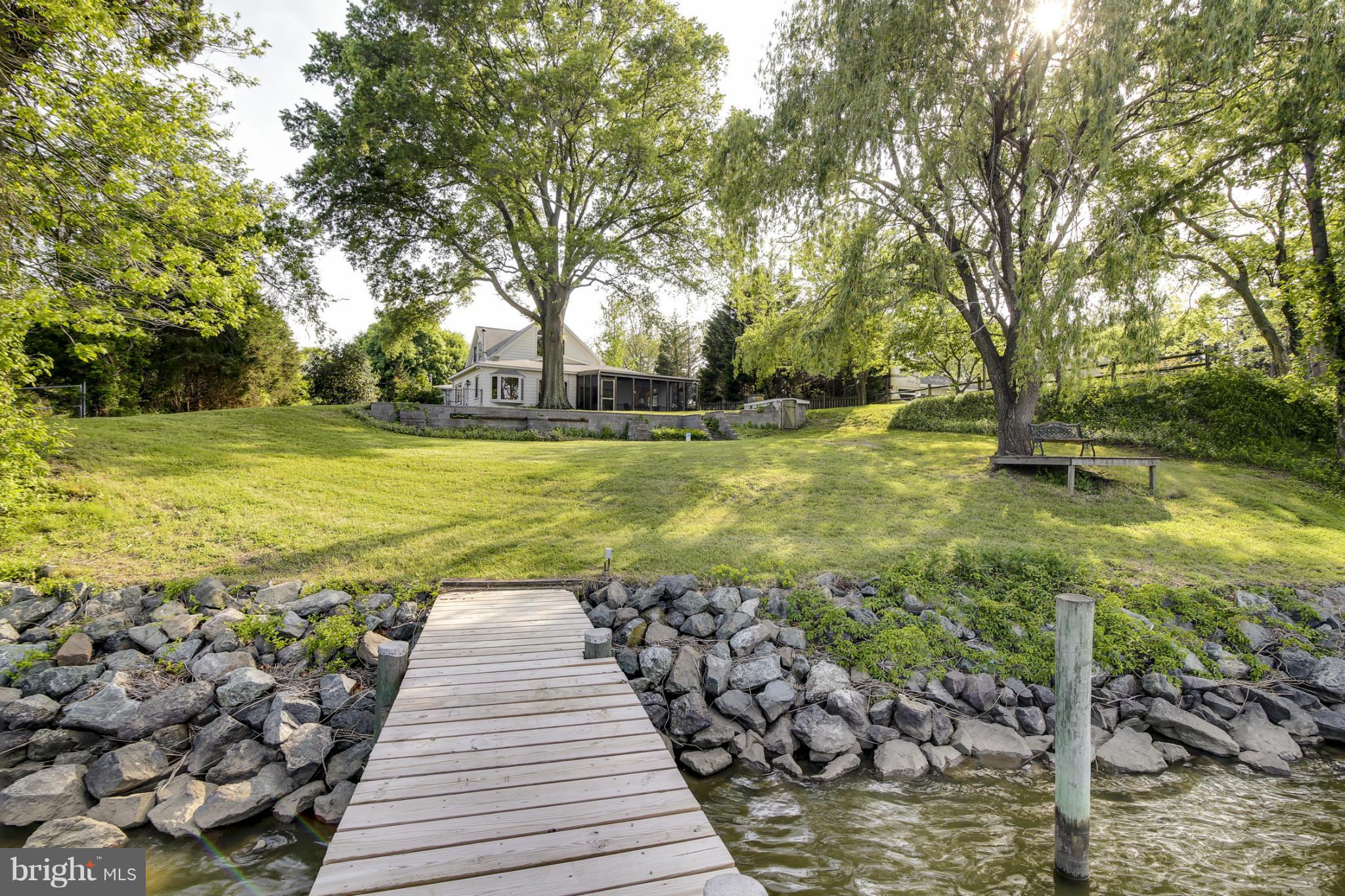 4880 Friendship Acres Road Nanjemoy, MD 20662 - Photo 2 of 29 View from water's edge