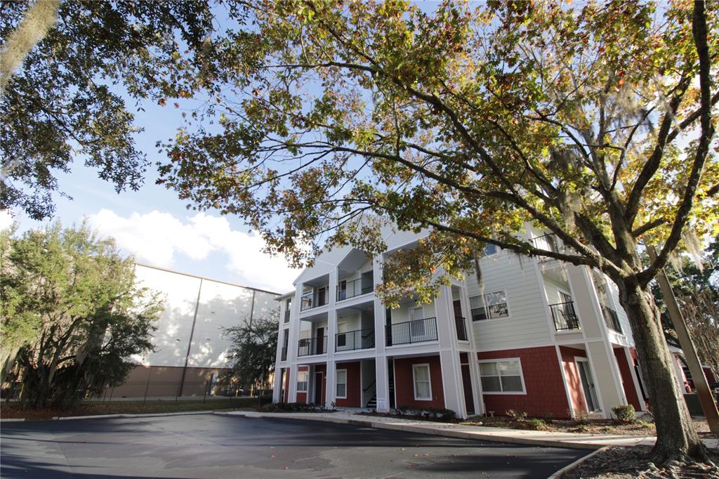 a view of a large building