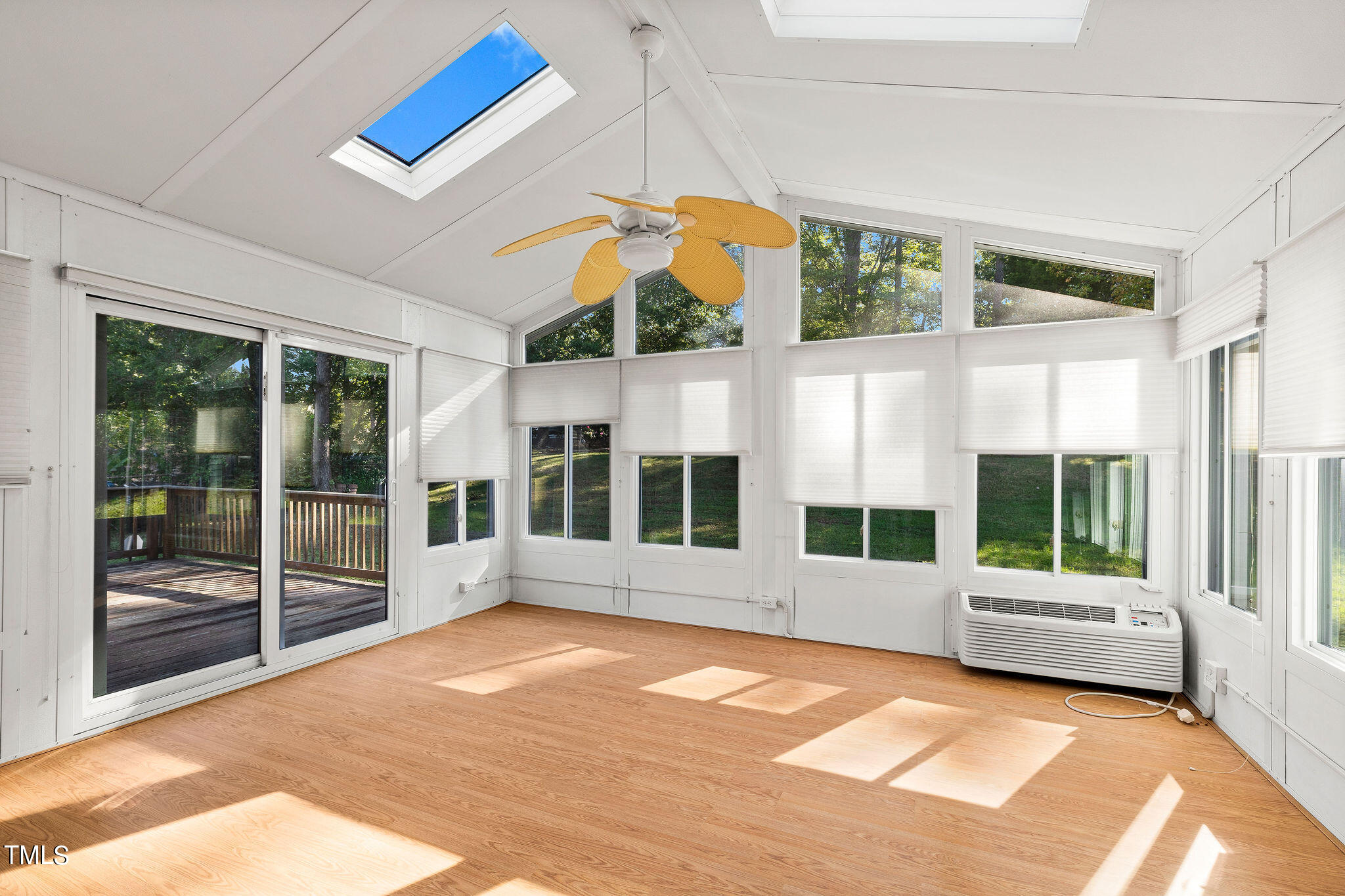 6131 Yellowstone Drive Durham, NC 27713 - Photo 5 of 29 a view of a large window with an outdoor space