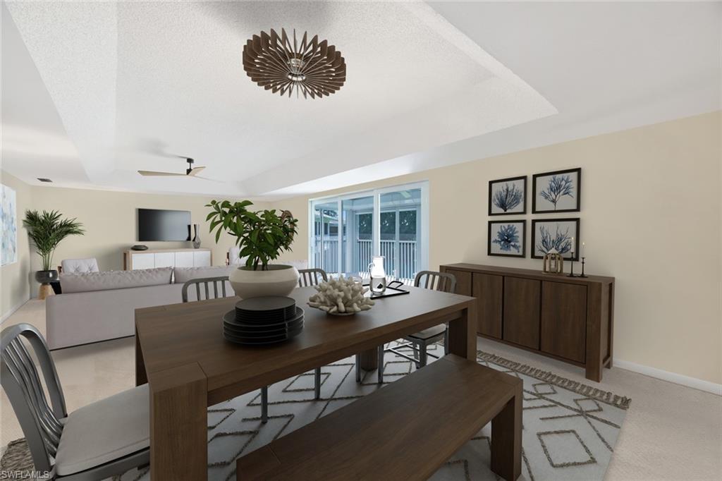 100 Winding Way, Unit 4 Naples, FL 34112 - Photo 12 of 50 Refreshed virtually staged living area