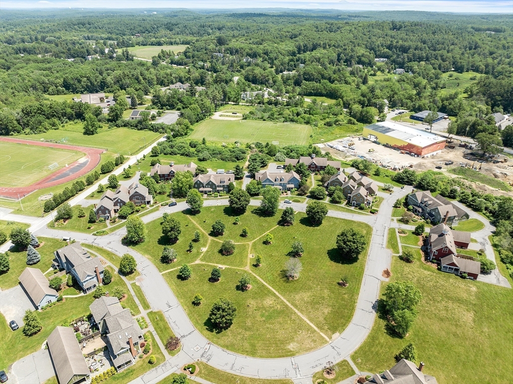35 Lancaster County Road, Unit 7C Harvard, MA 01451 - Photo 32 of 33 an aerial view of residential houses with outdoor space