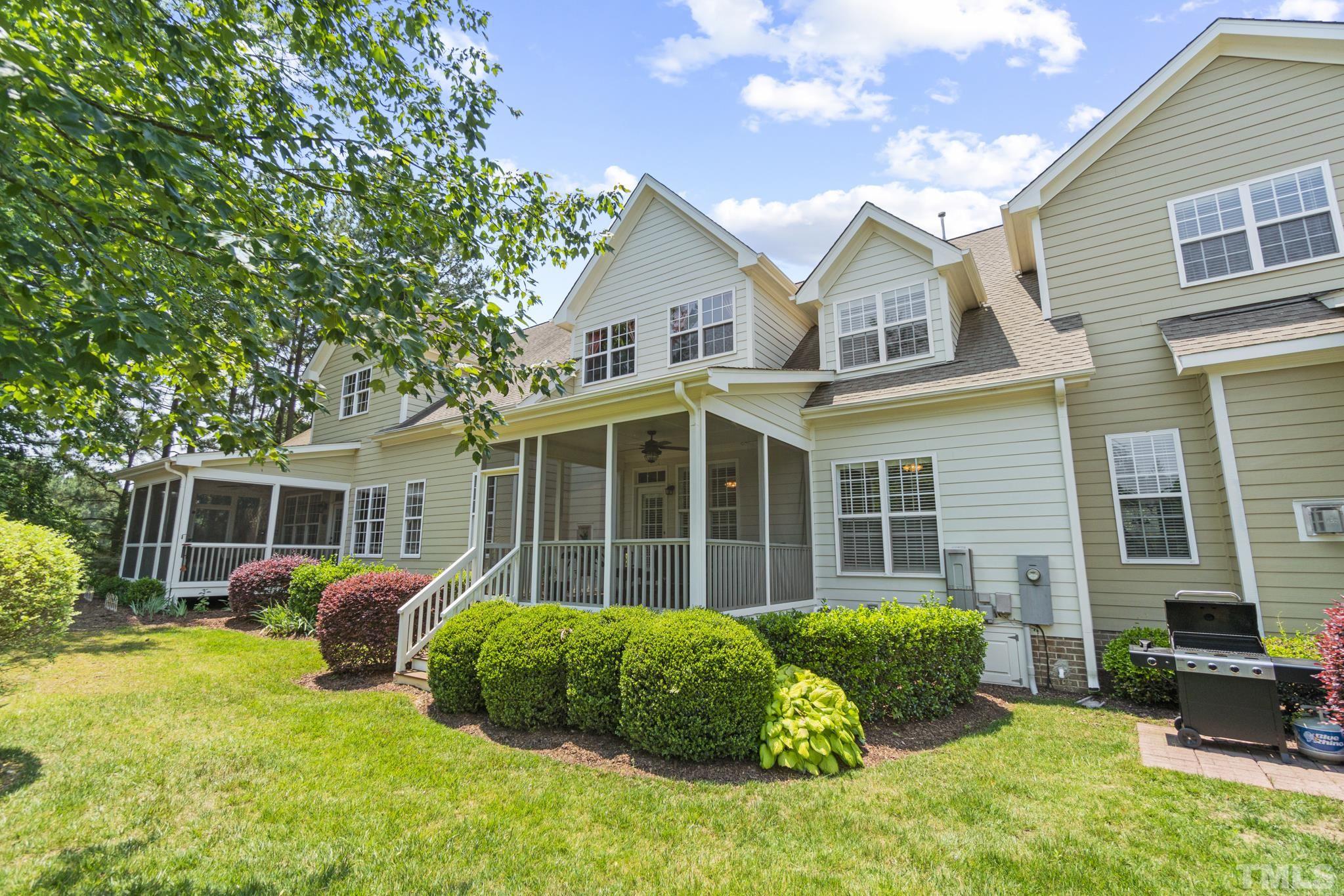 641 Canvas Drive Wake Forest, NC 27587 - Photo 33 of 37 a view of a house with a yard and plants
