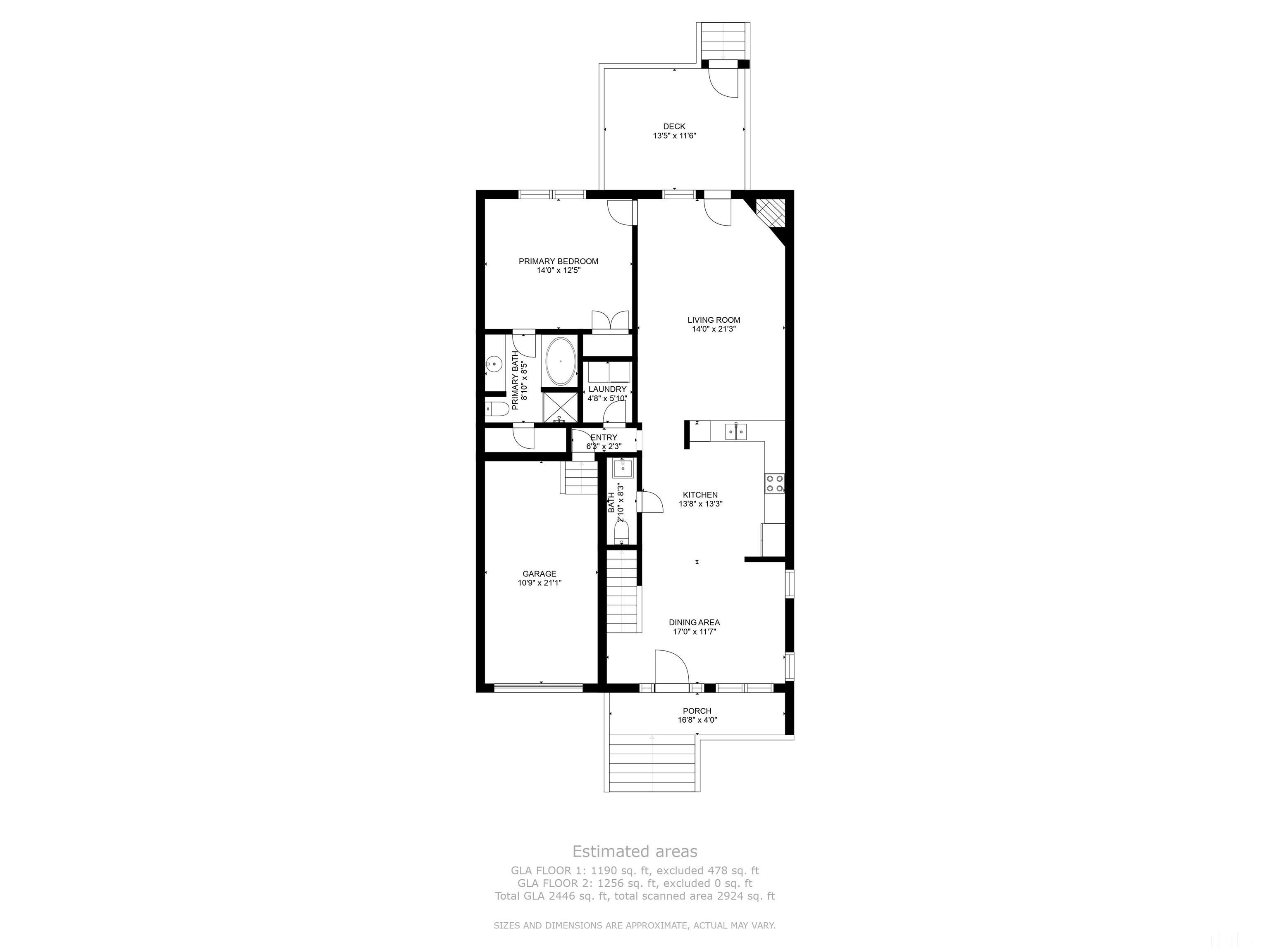 641 Canvas Drive Wake Forest, NC 27587 - Photo 36 of 37 a picture of a floor plan