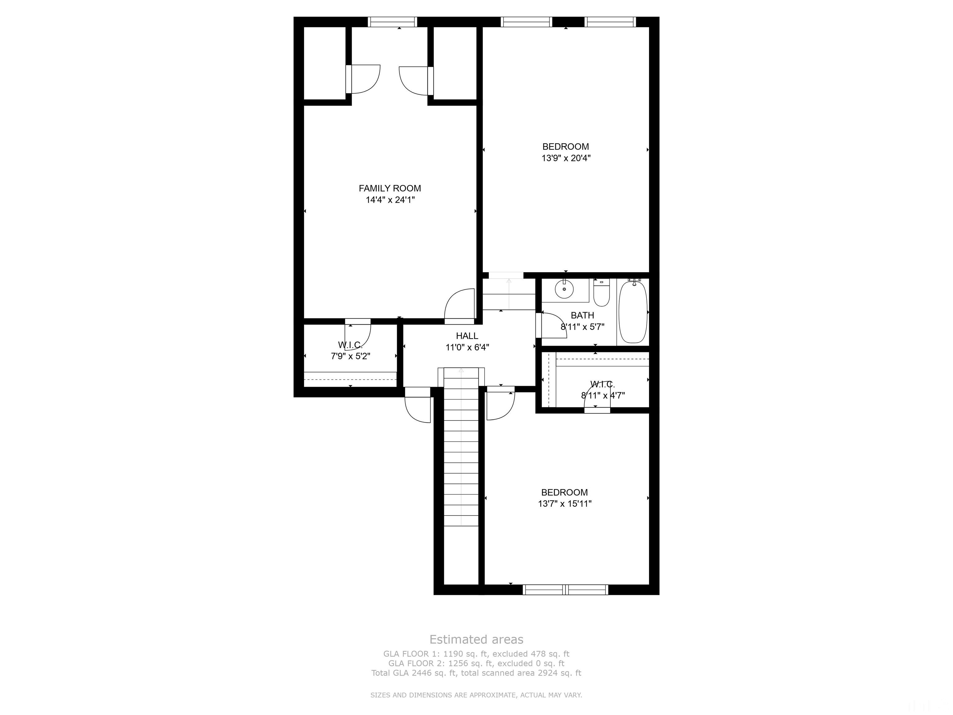 641 Canvas Drive Wake Forest, NC 27587 - Photo 37 of 37 a picture of a floor plan