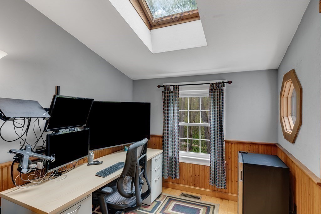 194 Washington Street Boxford, MA 01921 - Photo 16 of 35 a view of a workspace with furniture and a window