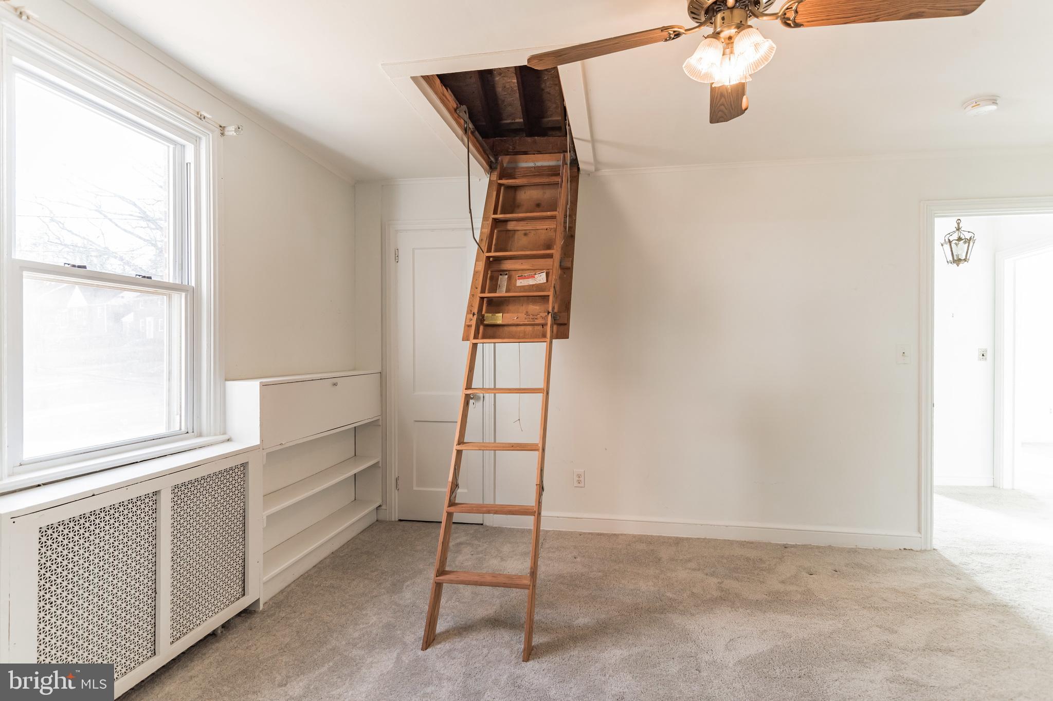 101 Melbourne Avenue Silver Spring, MD 20901 - Photo 22 of 30 Pull down stairs to attic in bedroom #2