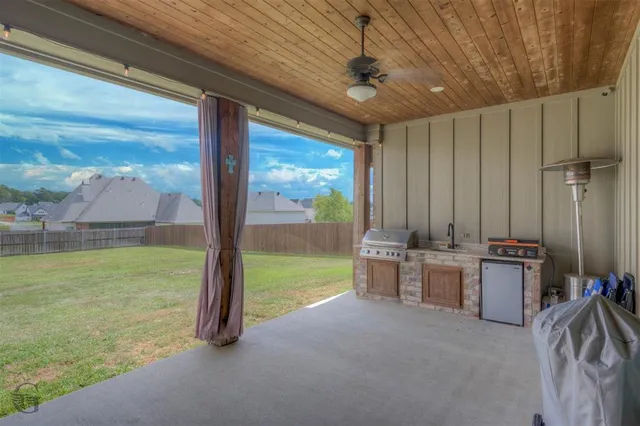 a very nice looking room with a large window